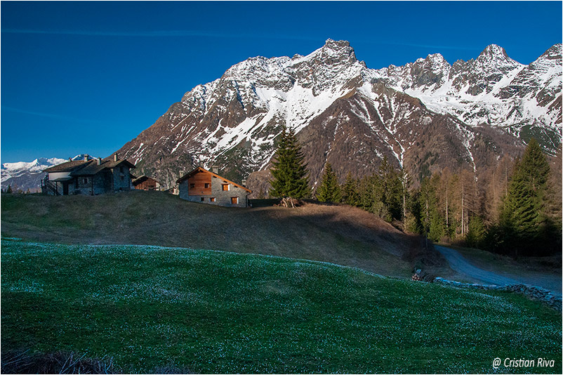 Lago Palù e Monte Roggione: panorama da località Barchi