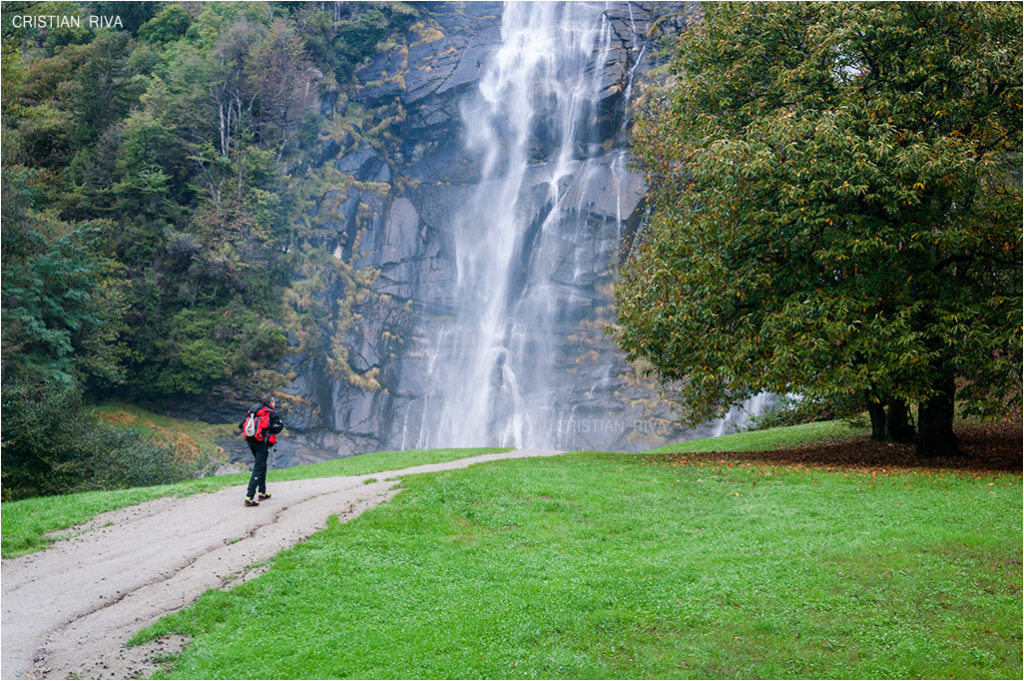 Acquafraggia - Anello tra Savogno e Dasile: cascata dell'acquafraggia