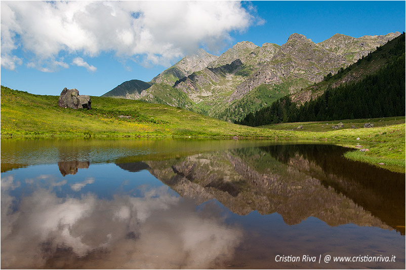 Monte Valletto: laghetto ai piani dell'Avaro