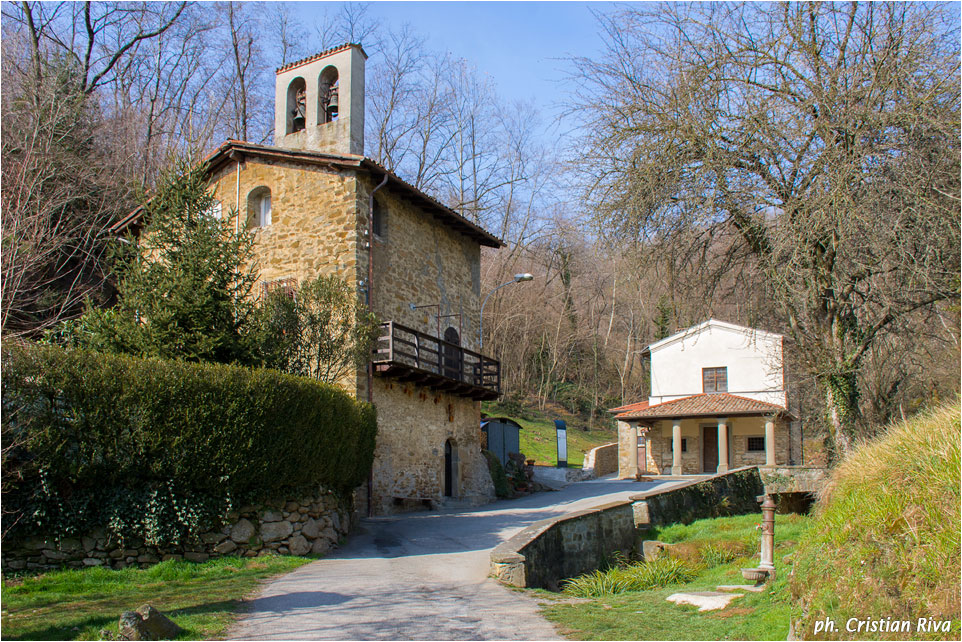 Monte Canto: chiesetta delle Caneve