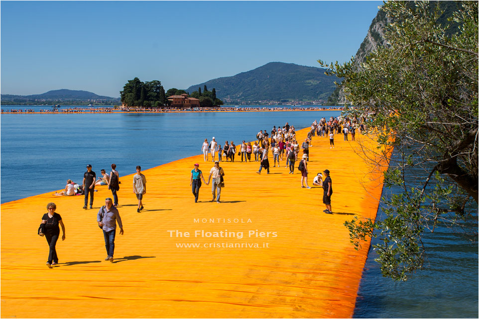 The Floating Piers: anello Montisola