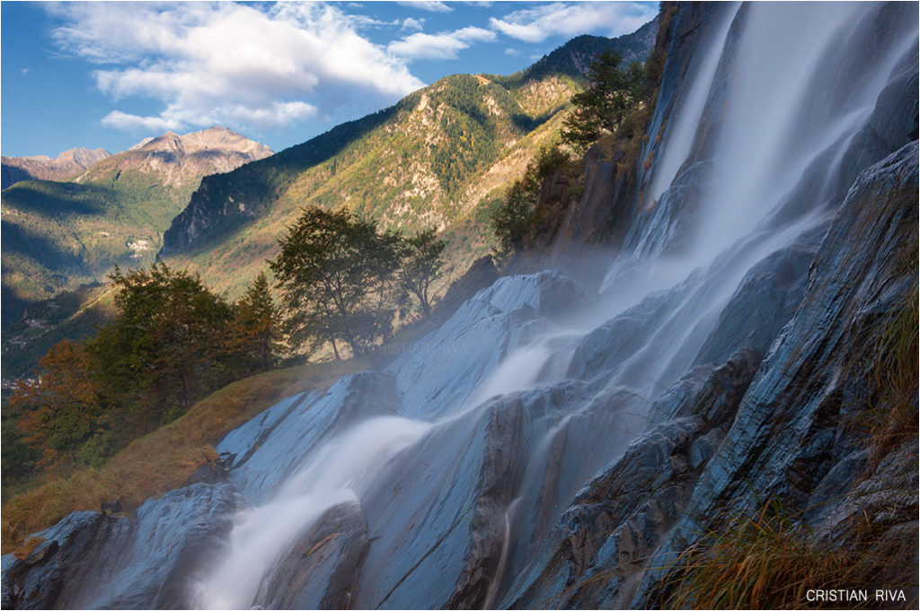 Acquafraggia - Anello tra Savogno e Dasile: cascata dell'acquafraggia