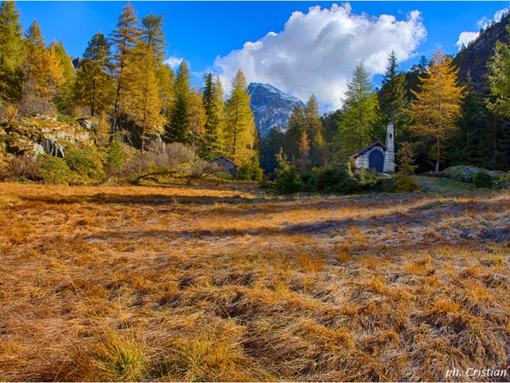 Autunno alla baita Armentarga