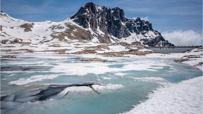 Lago della Vacca, il disgelo
