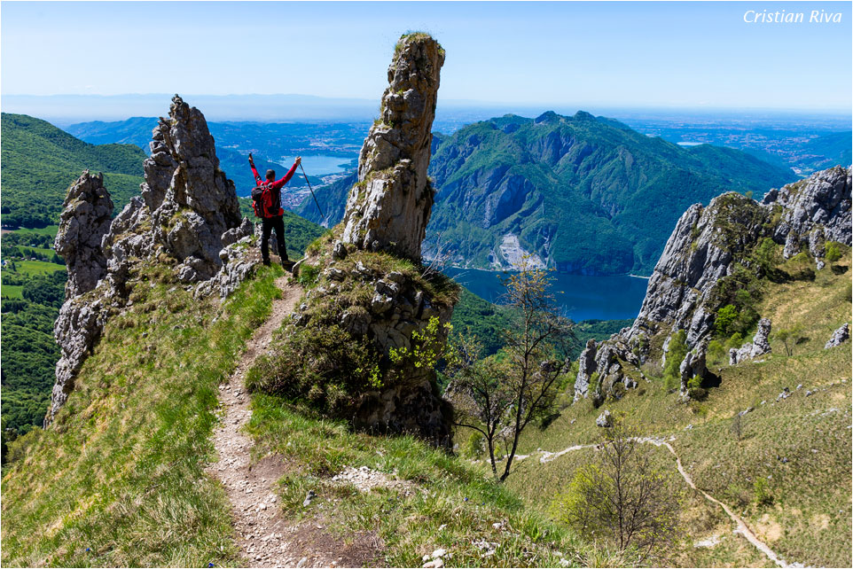 Rifugio Rosalba dal sentiero delle Foppe