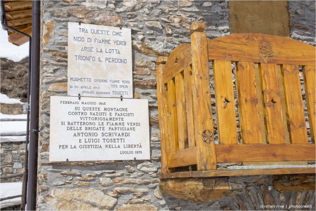 Sentiero Brigata Fiamme Verdi Schivardi e Tosetti