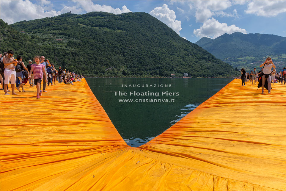 The Floating Piers - Inaugurazione