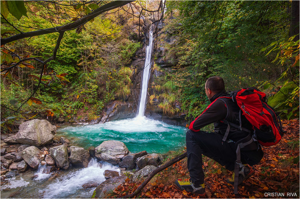 Acquafraggia - Anello tra Savogno e Dasile: cascata