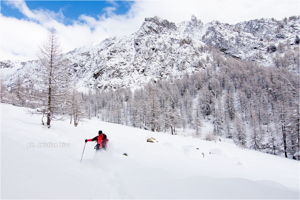 Ciaspolata in Val Canè: correndo nella neve