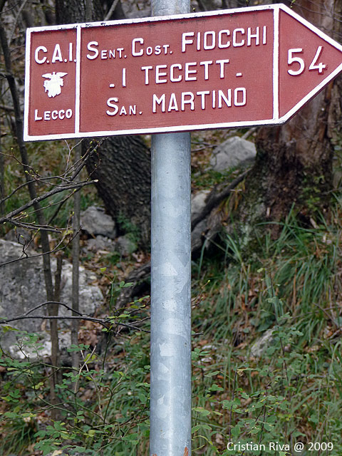 Sentiero Tecett