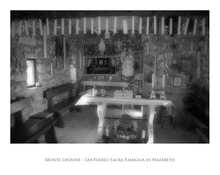 Monte Linzone: santuario Sacra Famiglia di Nazareth