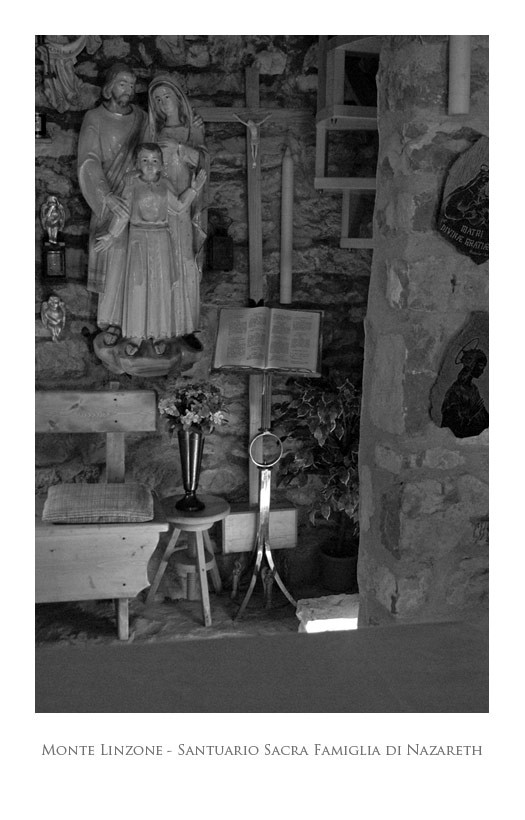 Monte Linzone: santuario Sacra Famiglia di Nazareth