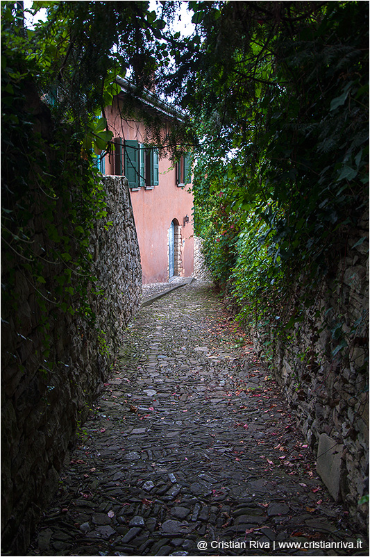 Bergamo, scaletta di via Paradiso