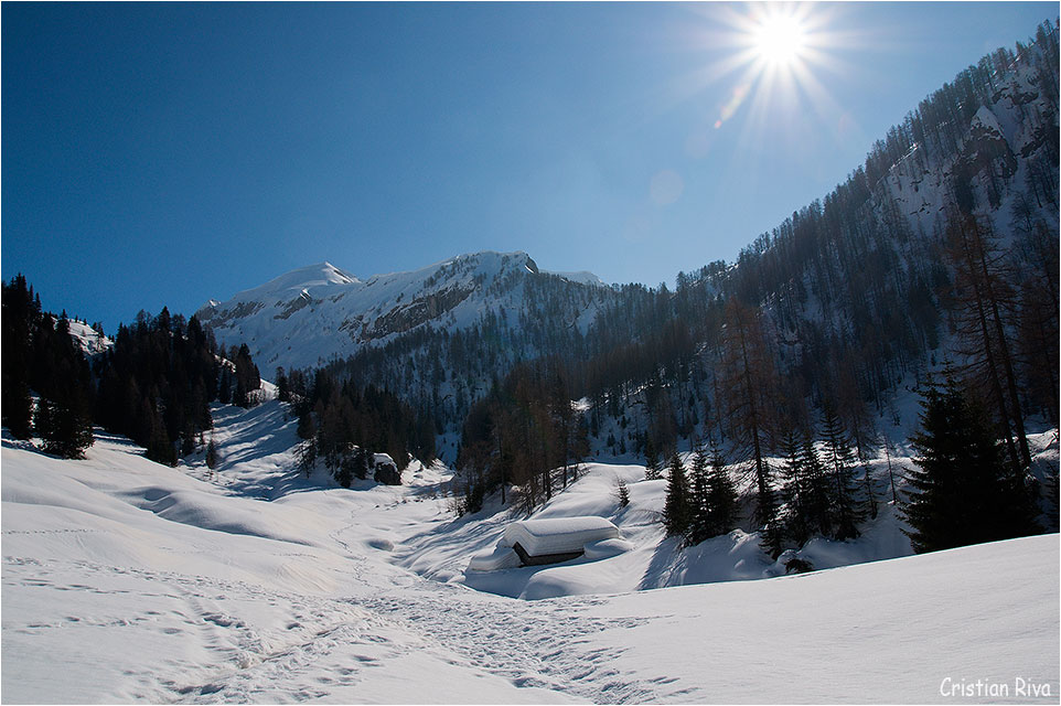 Ciaspolata in Val Terzera