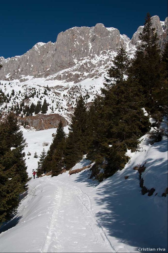 Ciaspolata alla Grotta dei Pagani: la Presolana