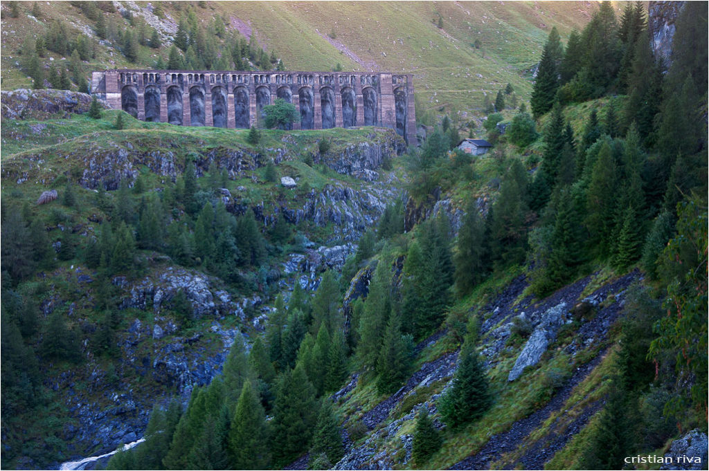 Monte Gleno: la diga del Gleno