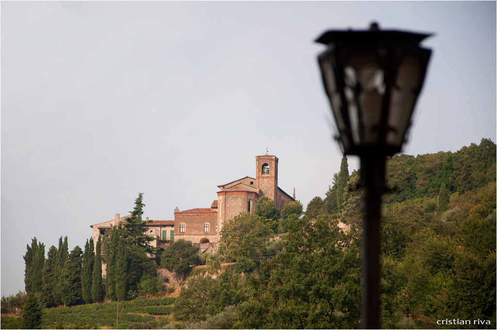 Monte Orfano: Veduta del Convento dell'Annunciata