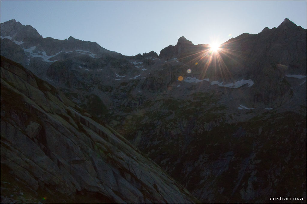 Val Masino - Pizzo Porcellizzo: l'alba