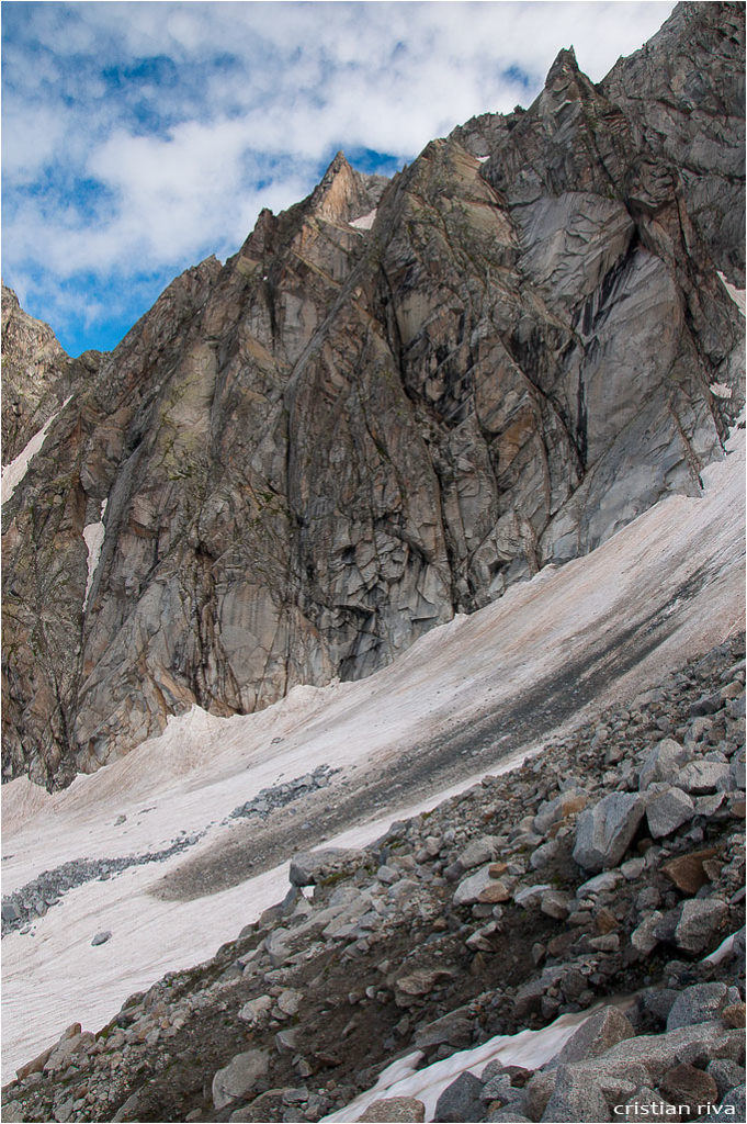 Monte Adamello via Terzulli: verso la via attrezzata Terzulli