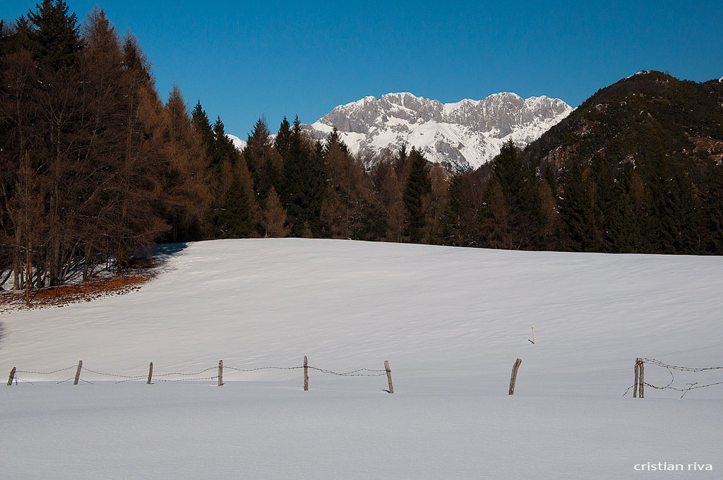 Ciaspolata sull'altopiano di Bossico