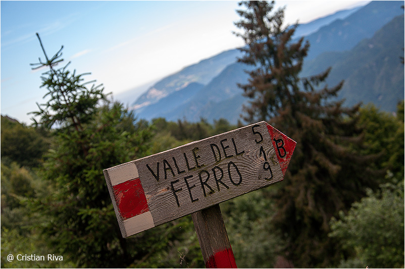 Monte Alben: indicazioni per la valle del Ferro