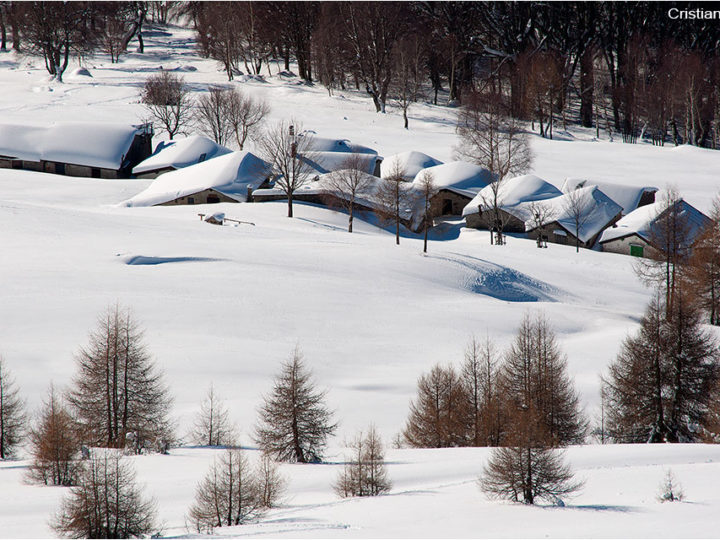 Ciaspolata sul Cimone di Margno