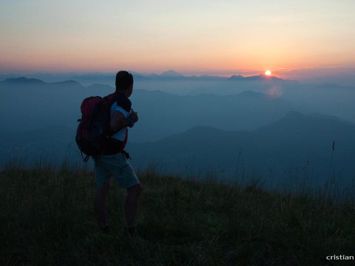 Alba sul monte Linzone