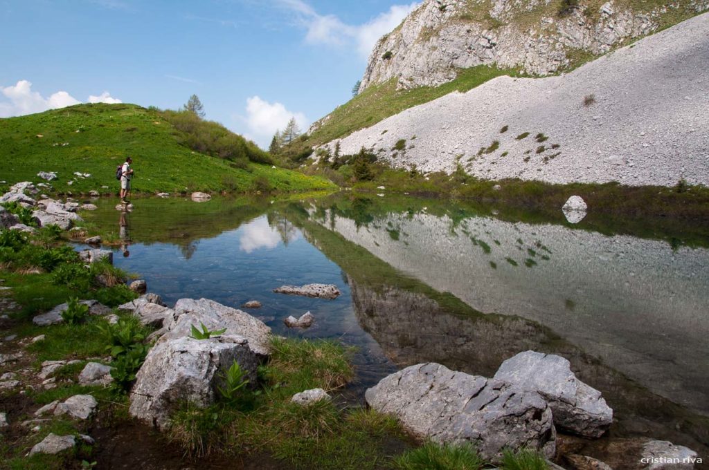 Pizzo di Petto e Vigna Vaga: lago Spigorel