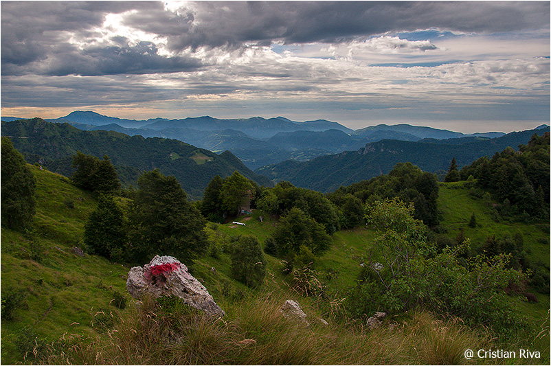 Monte Alben: panorama