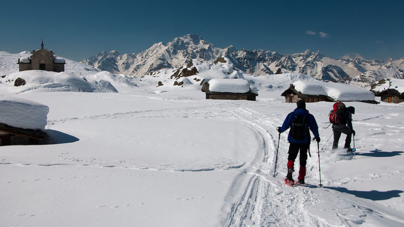 Alpe Prabello, paradiso per le ciaspole