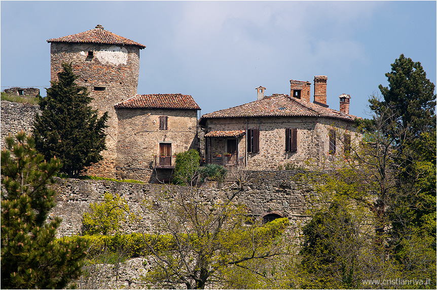 Val Tidone e la Rocca d'Olgisio: la Rocca d'Olgisio