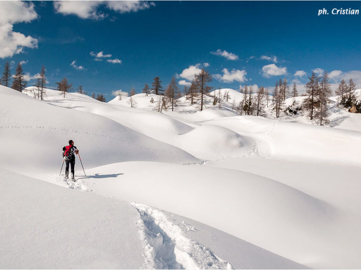 Ciaspolata ai Laghi Gemelli