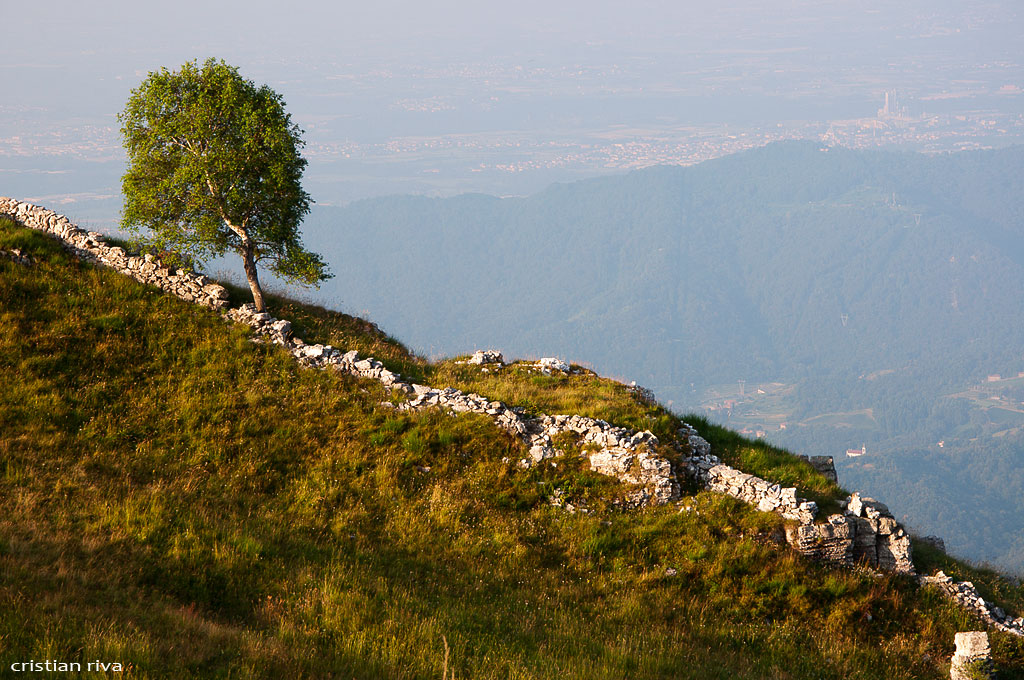 Alba sul monte Linzone