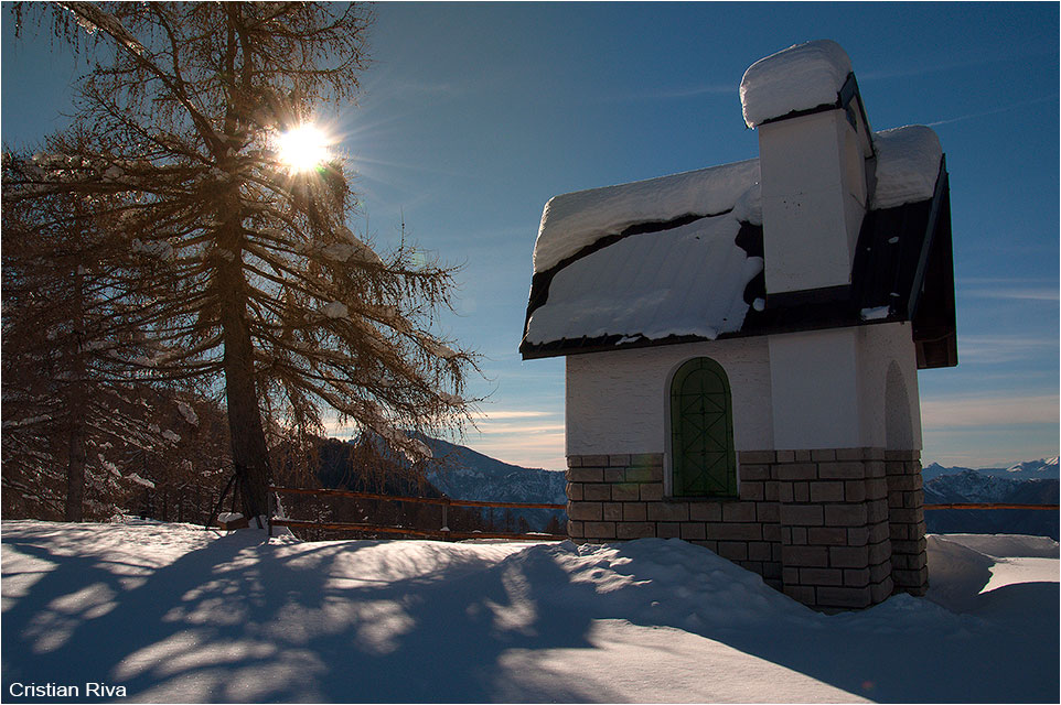 Ciaspolata sul Cimone di Margno