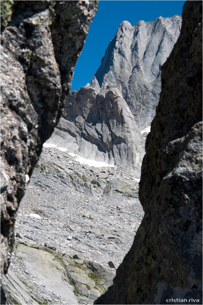 Val Masino - Pizzo Porcellizzo: verso il Pizzo Badile