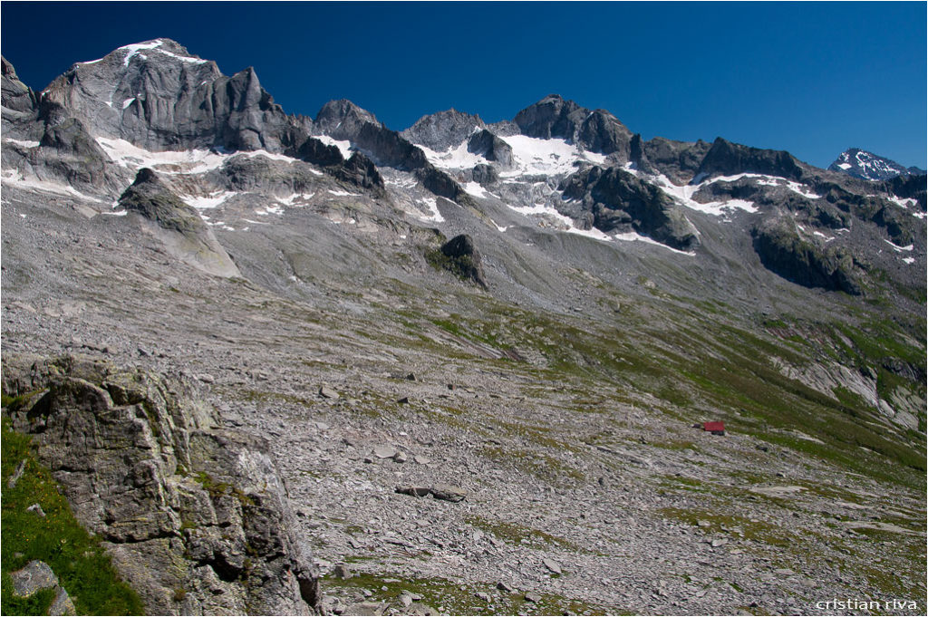 Val Masino - Pizzo Porcellizzo: verso il Pizzo Badile