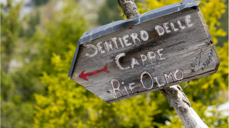 Pizzo Corzene dal Sentiero delle Capre