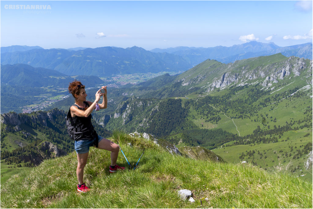 Pizzo Corzene: uno scatto verso la Presolana