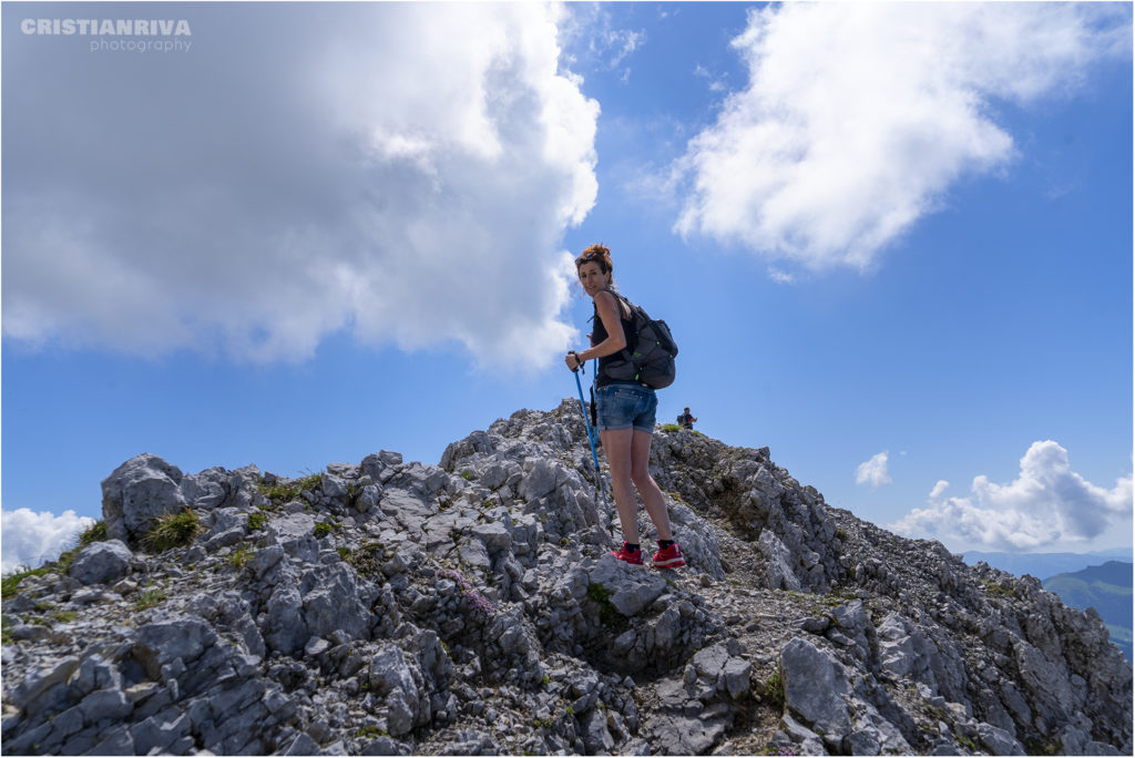 Pizzo Corzene: la cresta finale