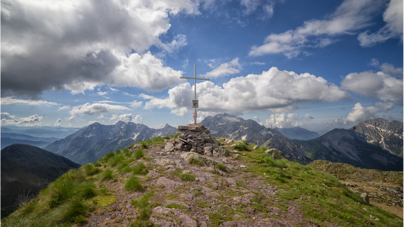 Cima Giovanni Paolo II e monte Galline