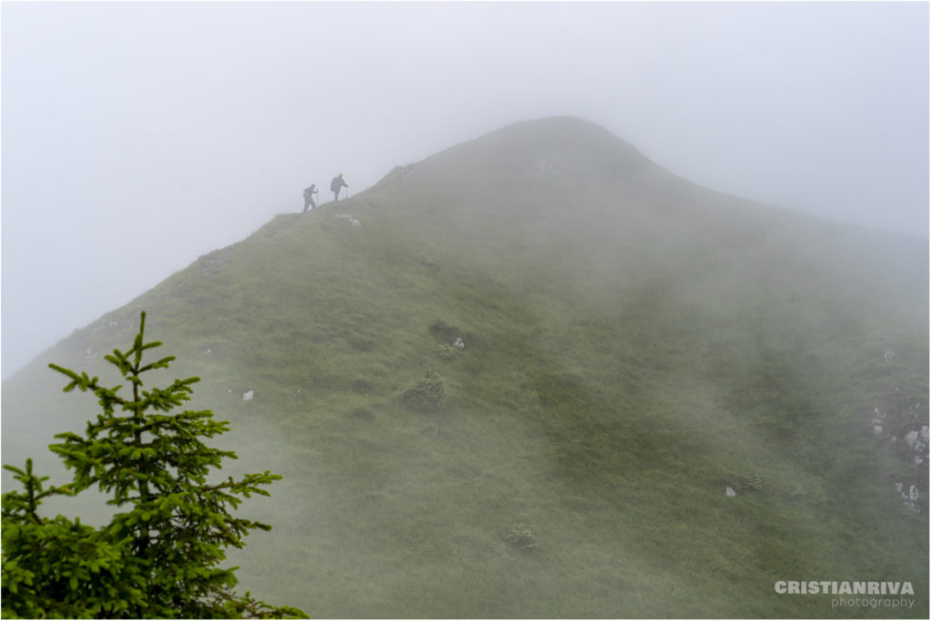 Monte Ario: escursionisti