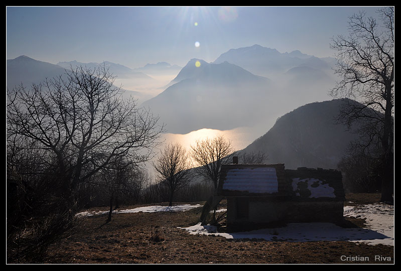 Ciaspolata sul monte Menaggio