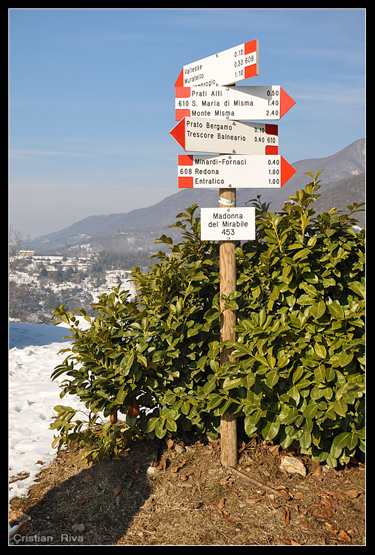 Monte Misma dalla chiesa del Mirabile