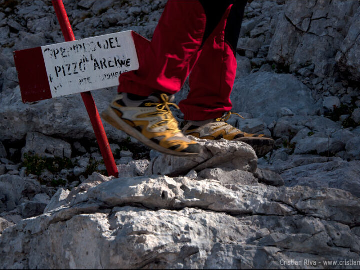 Pizzo Arera dal canalino nord