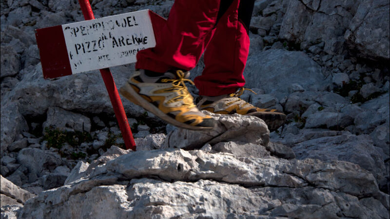 Pizzo Arera dal canalino nord