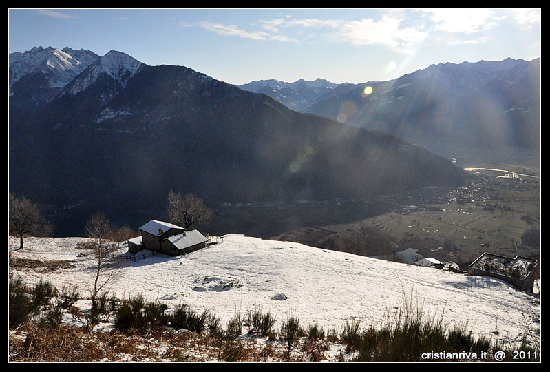 Ciaspolata sul monte Berlinghera