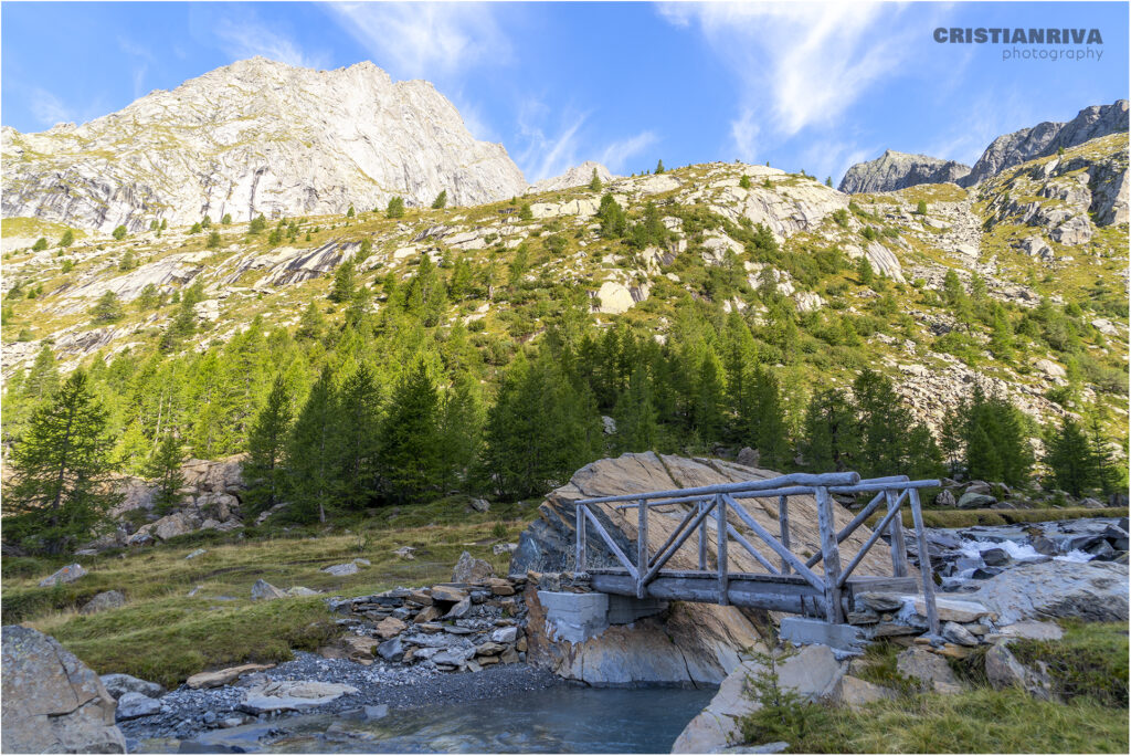 La valle di Pedra Rossa e il rifugio Ponti