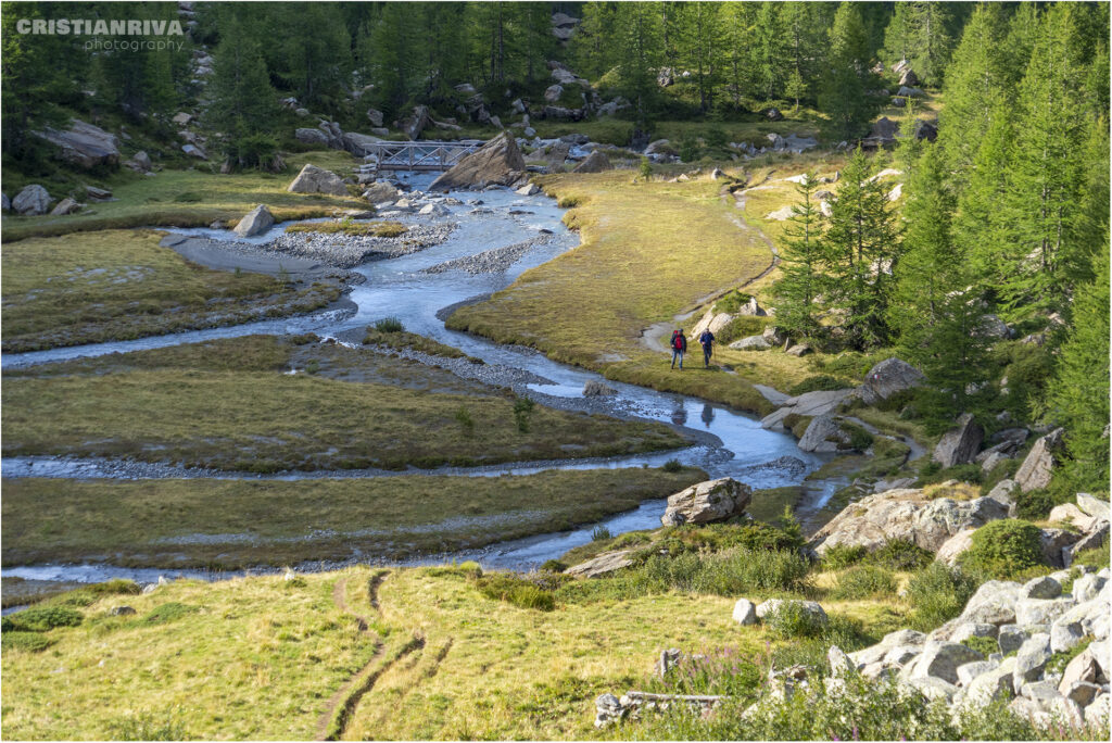 La valle di Pedra Rossa e il rifugio Ponti