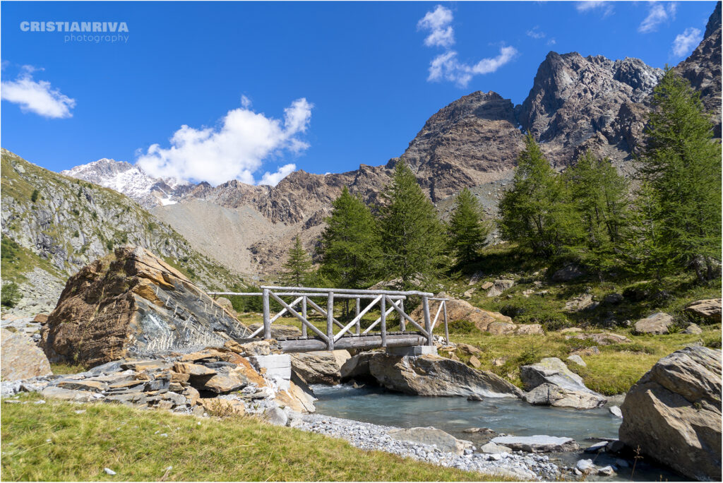 La valle di Pedra Rossa e il rifugio Ponti