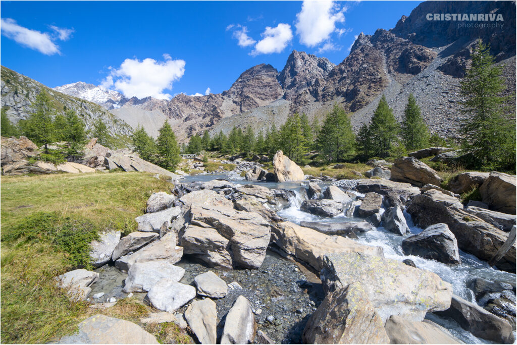 La valle di Pedra Rossa e il rifugio Ponti